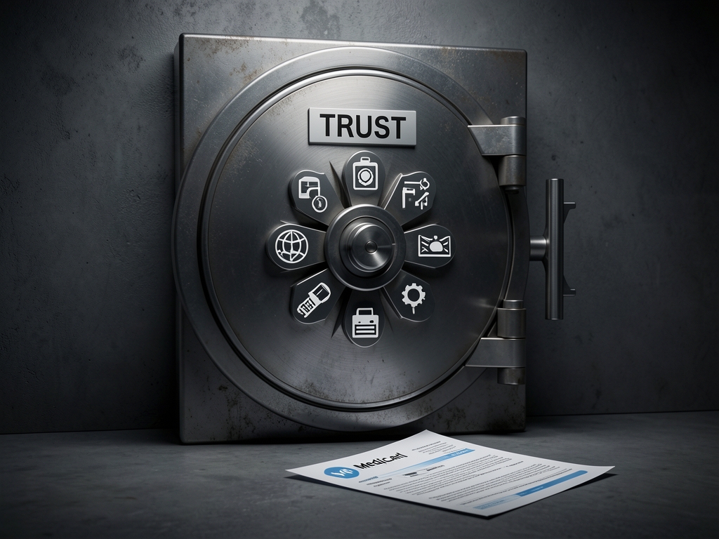 can a trust protect assets from medicaid illustration