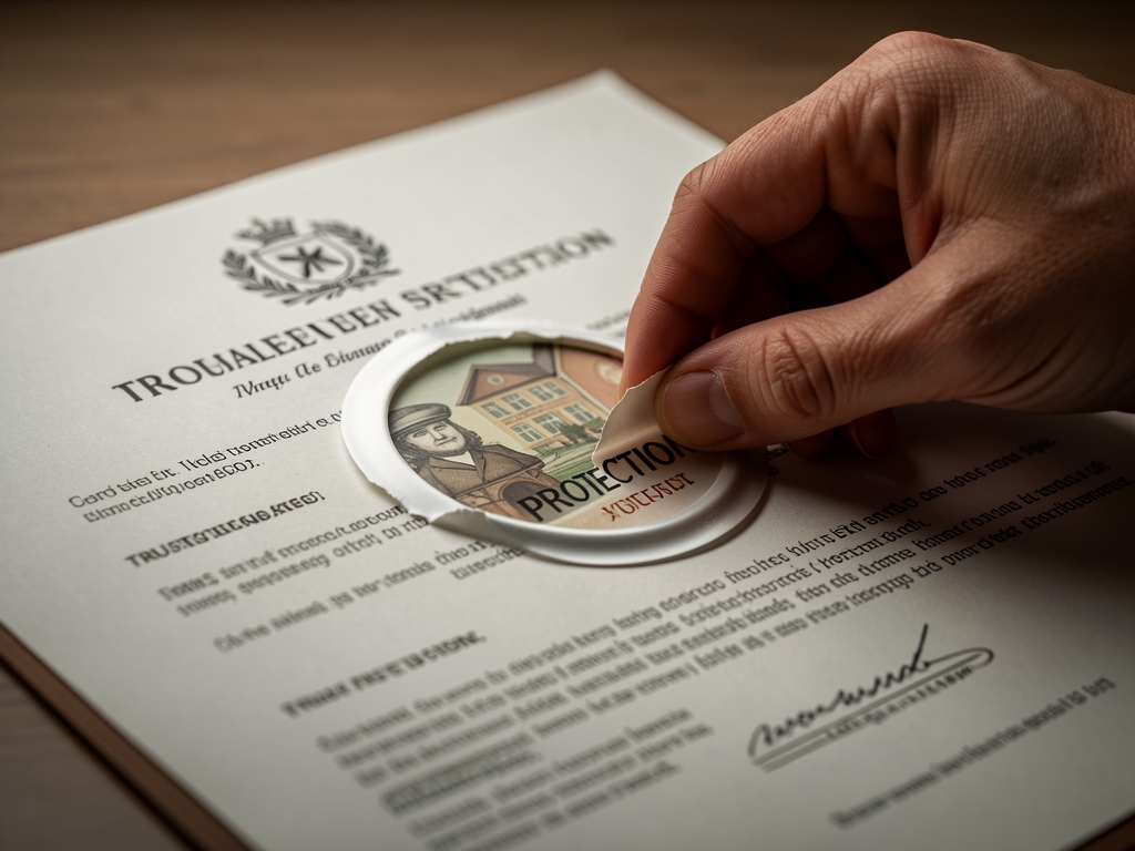 does a revocable trust protect assets illustration